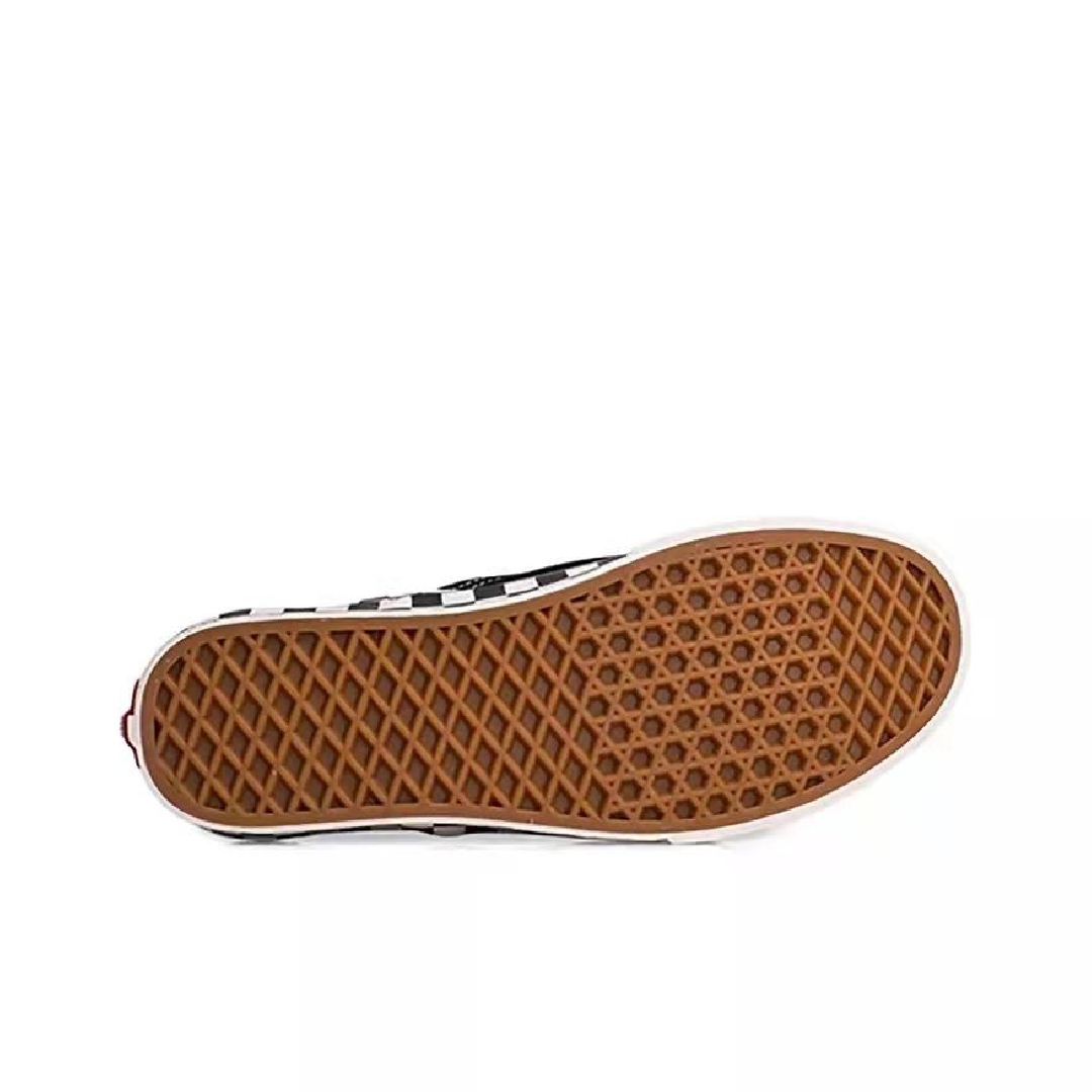 Vans Slip-On Sidewall Checkerboard Mens Womens - Black/White VN0A38F7RA9 Shoes