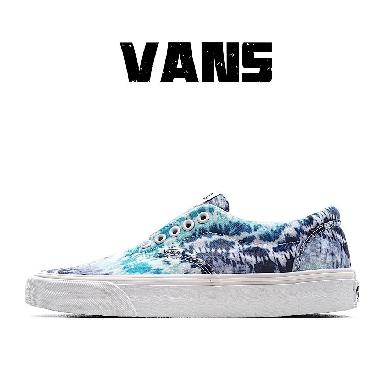 Vans Authentic Doheny Psychadelic Mens Womens - Tie Dye Blue/White VN0A3MVZ54H Shoes