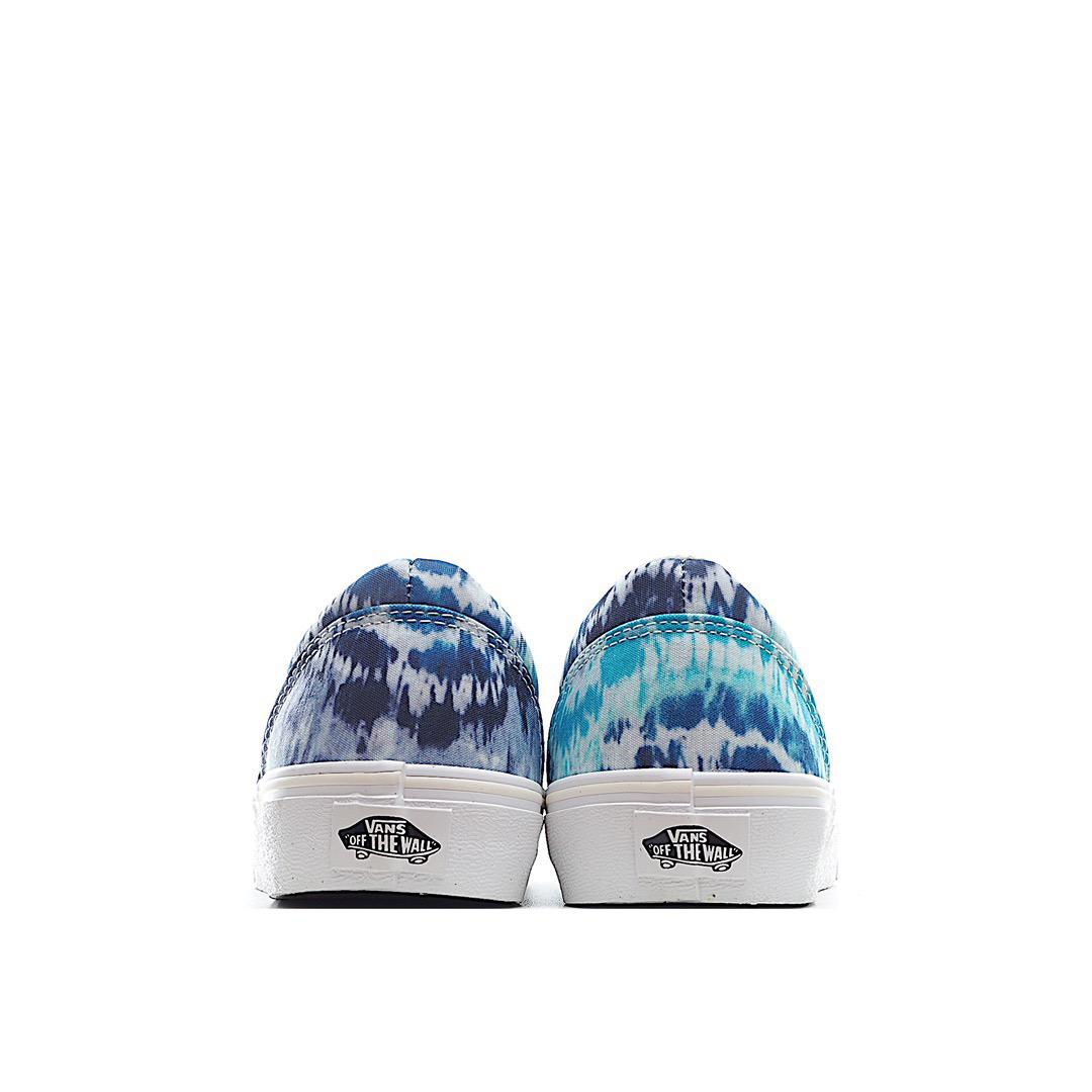 Vans Authentic Doheny Psychadelic Mens Womens - Tie Dye Blue/White VN0A3MVZ54H Shoes