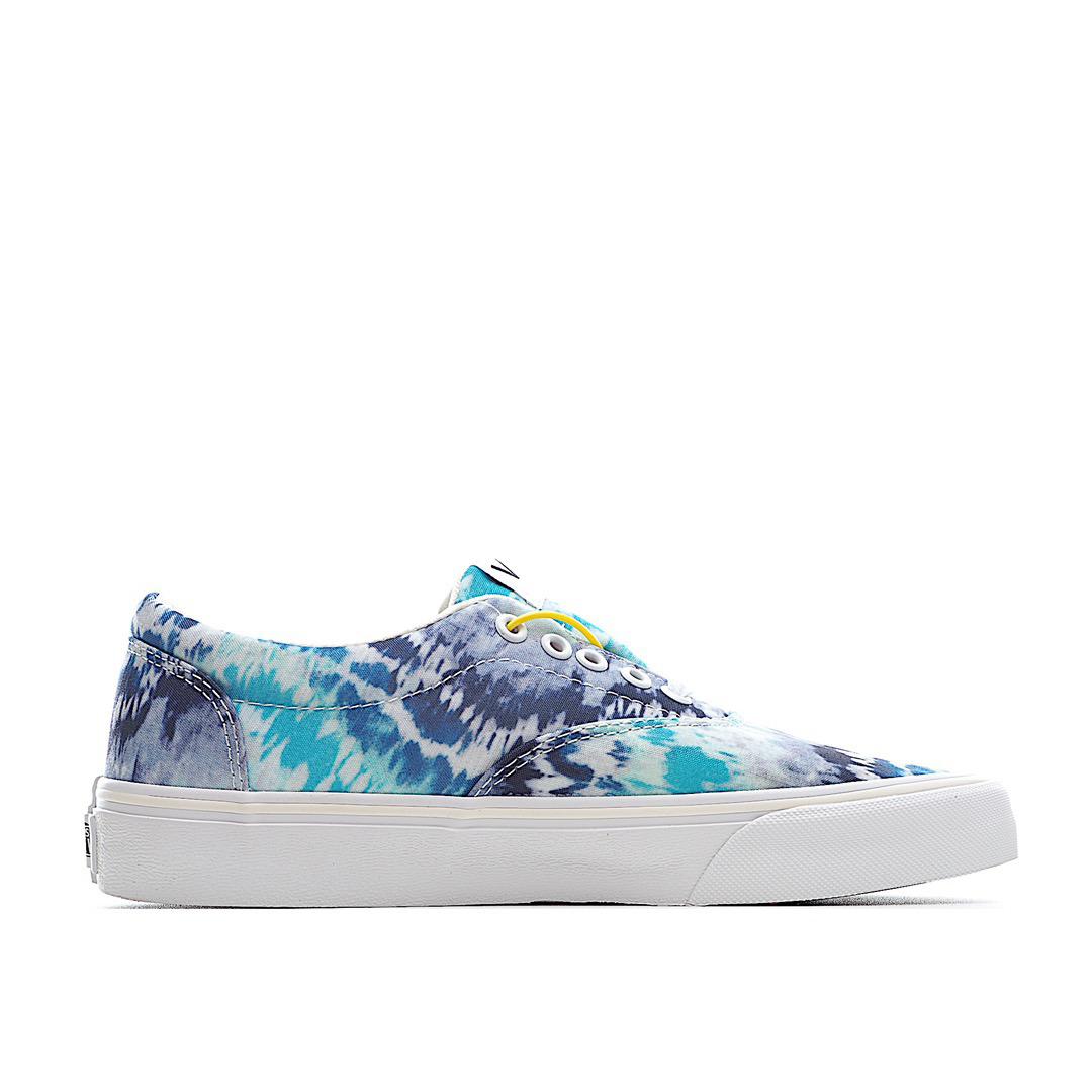 Vans Authentic Doheny Psychadelic Mens Womens - Tie Dye Blue/White VN0A3MVZ54H Shoes