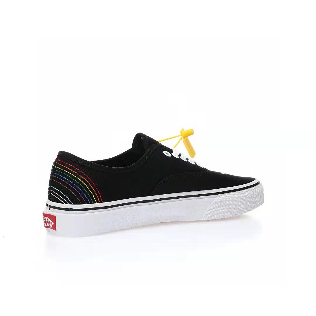 Vans Pride Authentic Mens Womens - Black/Multicolour VN000EE3RNC Shoes