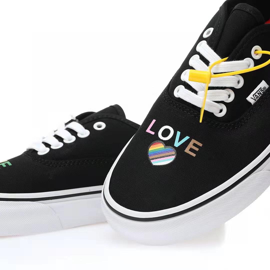 Vans Pride Authentic Mens Womens - Black/Multicolour VN000EE3RNC Shoes