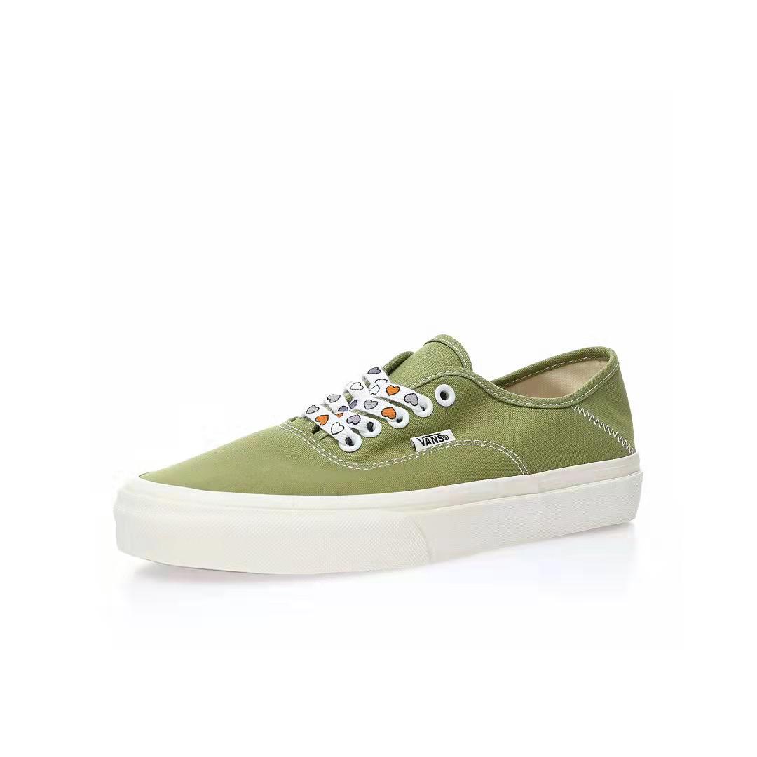 Vans Authentic VR3 Mens Womens - Grass Green/White VN0A4BX5CCM Shoes