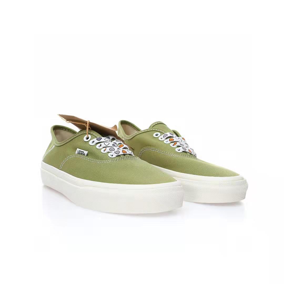 Vans Authentic VR3 Mens Womens - Grass Green/White VN0A4BX5CCM Shoes