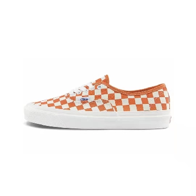 Vans Anaheim Factory Authentic 44 DX Checkerboard Mens Womens - Orange/White VN0A5KX4BTO Shoes