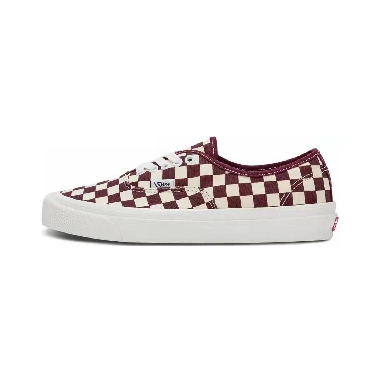 Vans Anaheim Factory Authentic 44 DX Checkerboard Mens Womens - Port Royale/Red VN0005U84QU Shoes