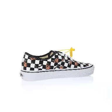 Vans Wallpaper Authentic Checkerboard Mens Womens - Black/White VN0A5KS9BP6 Shoes