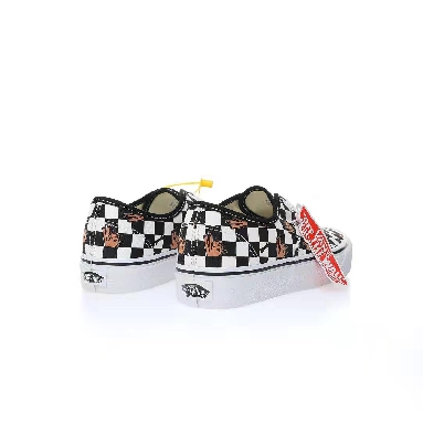 Vans Wallpaper Authentic Checkerboard Mens Womens - Black/White VN0A5KS9BP6 Shoes