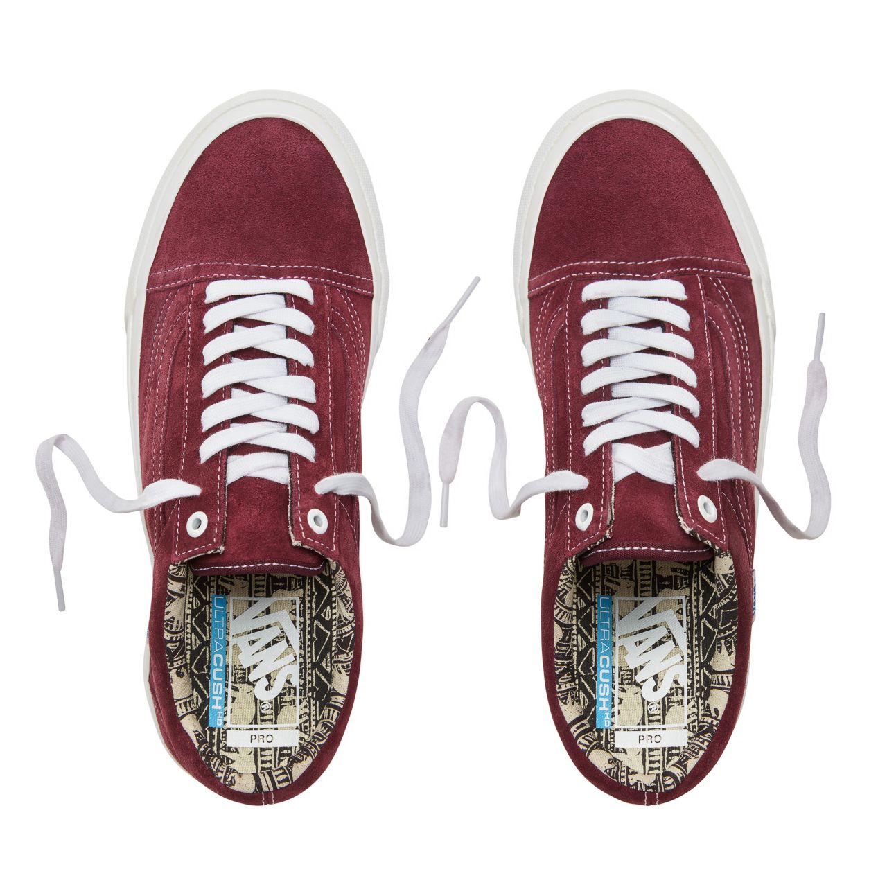 Vans Ray Barbee Old Skool Pro Classic Mens Womens - (Ray Barbee) Og Burgundy V00ZD4U1Z Shoes