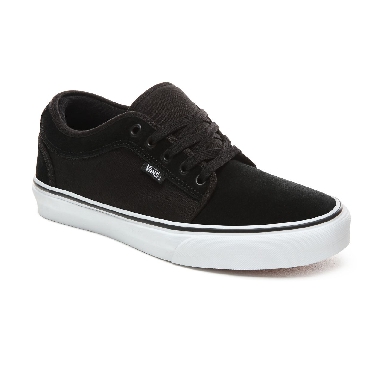 Vans Suede Chukka Low Classic Mens Womens - (Suede) Black/True White VN0A38CGAD3 Shoes