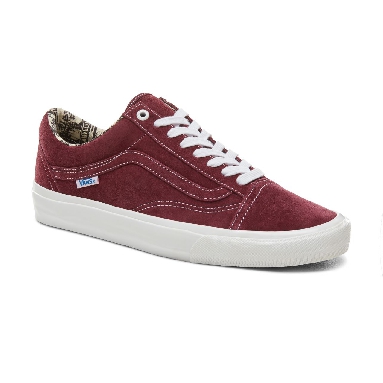 Vans Ray Barbee Old Skool Pro Classic Mens Womens - (Ray Barbee) Og Burgundy V00ZD4U1Z Shoes