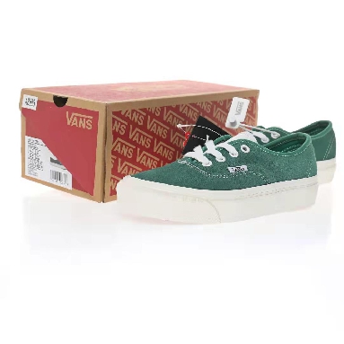 Vans Authentic Pig Suede Mens Womens - Jasper Green/White VN0A348A2O4 Shoes