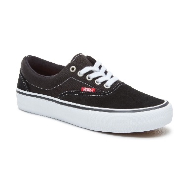 Vans Era Pro Classic Mens Womens - Black/White/Gum VVFB9X1 Shoes