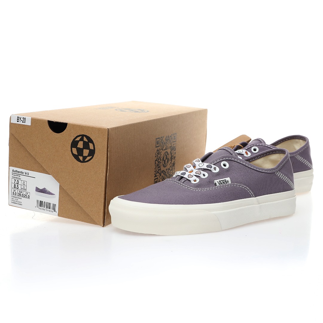 Vans Authentic VR3 SF Mens Womens - Purple/White VN0A4BX5BJI Shoes