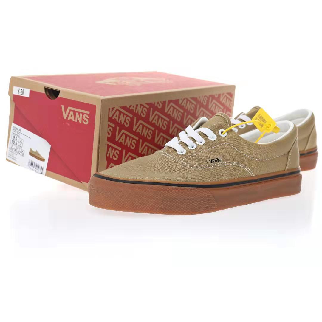 Vans Era Mens Womens - Timber Wolf/Black/Gum VN0A5EFNA9L Shoes