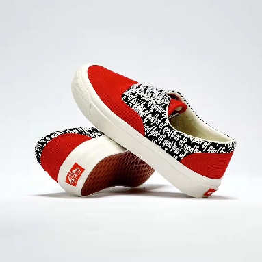 Fear of God x Vans Era 95 DX Mens Womens - Collection 2 Red/Corduroy/Print VN0A3MQ5PZQ Shoes