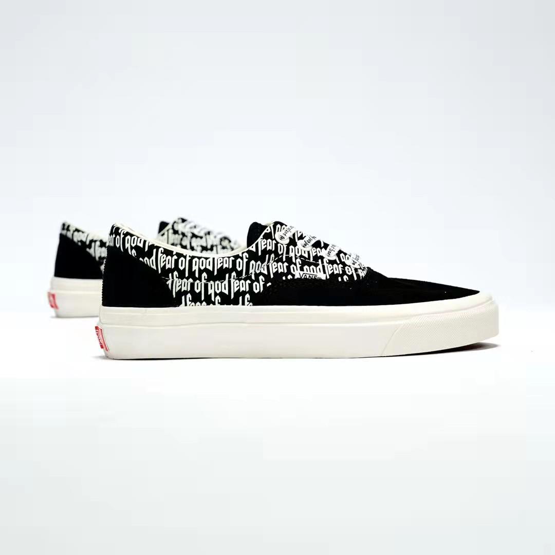 Fear of God x Vans Era 95 DX Mens Womens - Black/White VN0A3MQ5PZQ-1 Shoes