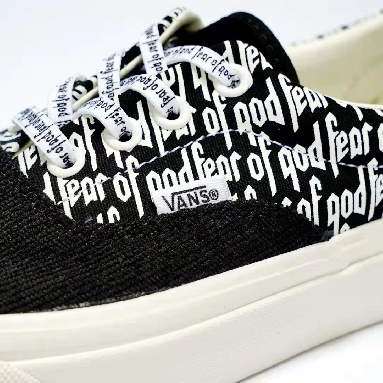 Fear of God x Vans Era 95 DX Mens Womens - Black/White VN0A3MQ5PZQ-1 Shoes