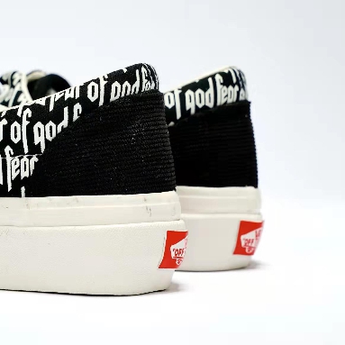 Fear of God x Vans Era 95 DX Mens Womens - Black/White VN0A3MQ5PZQ-1 Shoes