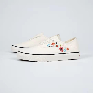 Vans Authentic VR3 SF Groovy Floral Mens Womens - Marshmallow/Multi-Color VN0A4BX5YQ1 Shoes