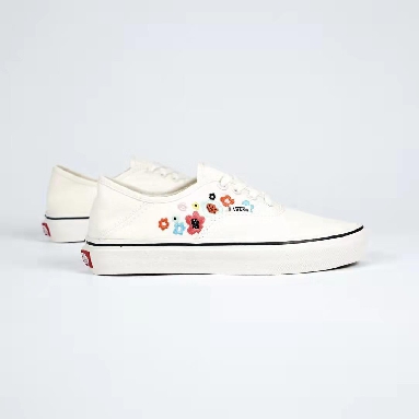 Vans Authentic VR3 SF Groovy Floral Mens Womens - Marshmallow/Multi-Color VN0A4BX5YQ1 Shoes