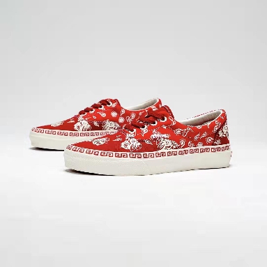 Vans Era Year Of The Rabbit Mens Womens - Red/White VN0005UERED Shoes