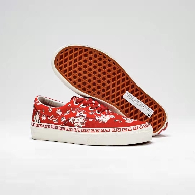 Vans Era Year Of The Rabbit Mens Womens - Red/White VN0005UERED Shoes