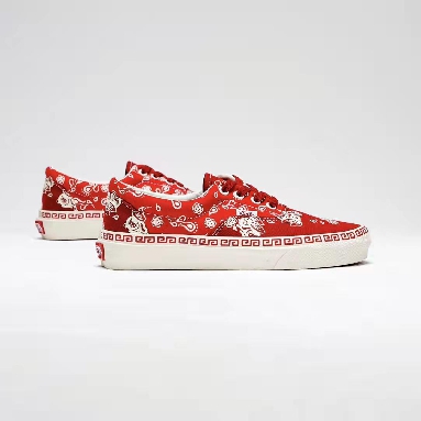 Vans Era Year Of The Rabbit Mens Womens - Red/White VN0005UERED Shoes