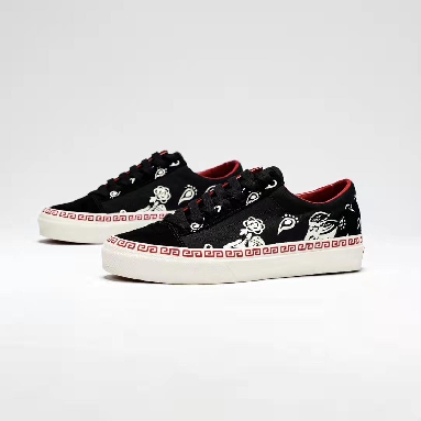 Vans Style 36 Year Of The Rabbit Mens Womens - Black/Red/White VN0A54F6BM8 Shoes