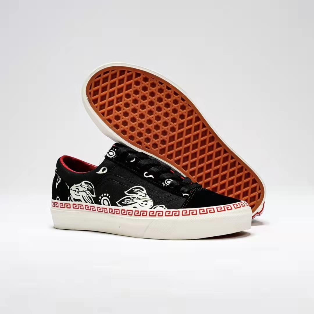 Vans Style 36 Year Of The Rabbit Mens Womens - Black/Red/White VN0A54F6BM8 Shoes