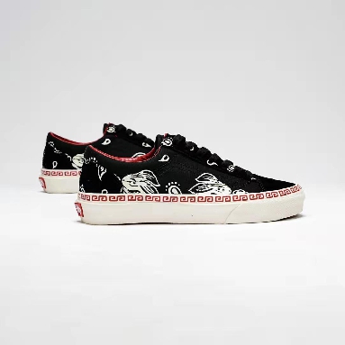 Vans Style 36 Year Of The Rabbit Mens Womens - Black/Red/White VN0A54F6BM8 Shoes