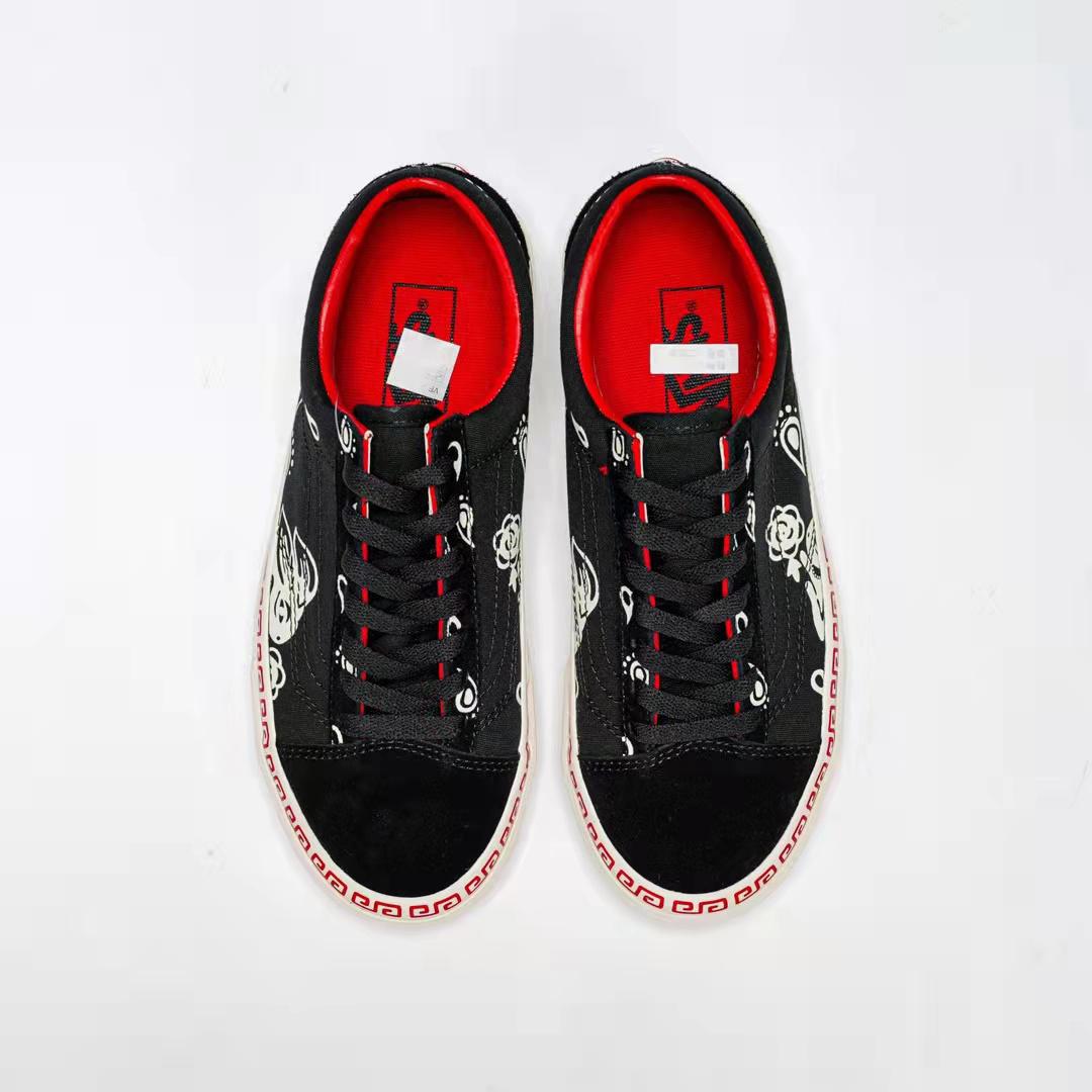 Vans Style 36 Year Of The Rabbit Mens Womens - Black/Red/White VN0A54F6BM8 Shoes