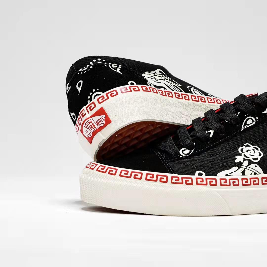 Vans Style 36 Year Of The Rabbit Mens Womens - Black/Red/White VN0A54F6BM8 Shoes