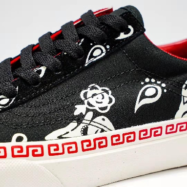 Vans Style 36 Year Of The Rabbit Mens Womens - Black/Red/White VN0A54F6BM8 Shoes