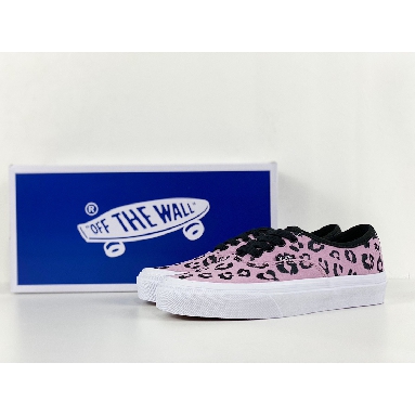 Vans Authentic VLT LX Velvet Mens Womens - Mauve Leopard/Black VN0A4CS48GB1 Shoes