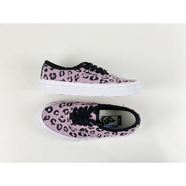 Vans Authentic VLT LX Velvet Mens Womens - Mauve Leopard/Black VN0A4CS48GB1 Shoes