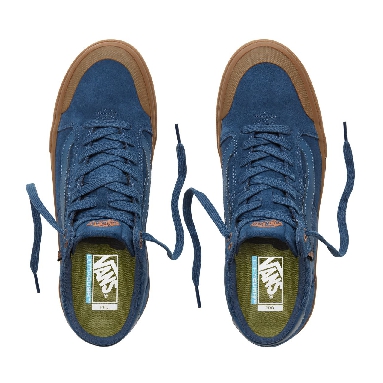 Vans Style 112 Mid Pro Classic Mens Womens - (Camouflage) Dark Denim/Gum VA3DOVU2D Shoes