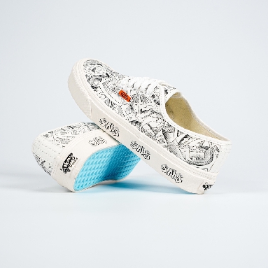 Vans Sneakersnstuff x Vault OG Authentic LX Venice Mens Womens - Marshmallow/Off White VN0A4BV9676 Shoes