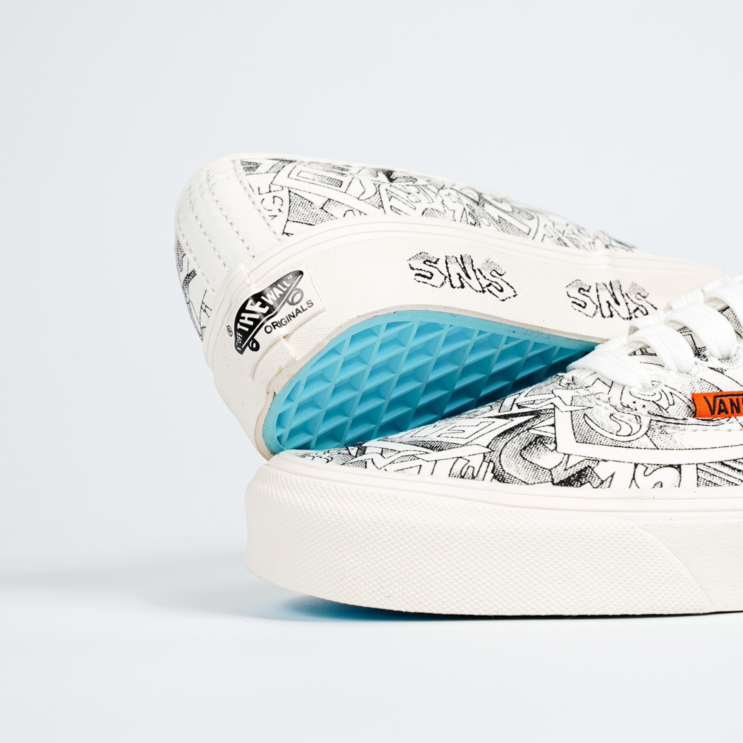 Vans Sneakersnstuff x Vault OG Authentic LX Venice Mens Womens - Marshmallow/Off White VN0A4BV9676 Shoes