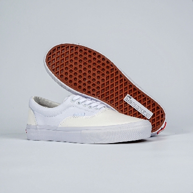 Vans Era Leather Skate Mens Womens - White/Cream VN0A5FC9WWW Shoes