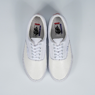 Vans Era Leather Skate Mens Womens - White/Cream VN0A5FC9WWW Shoes