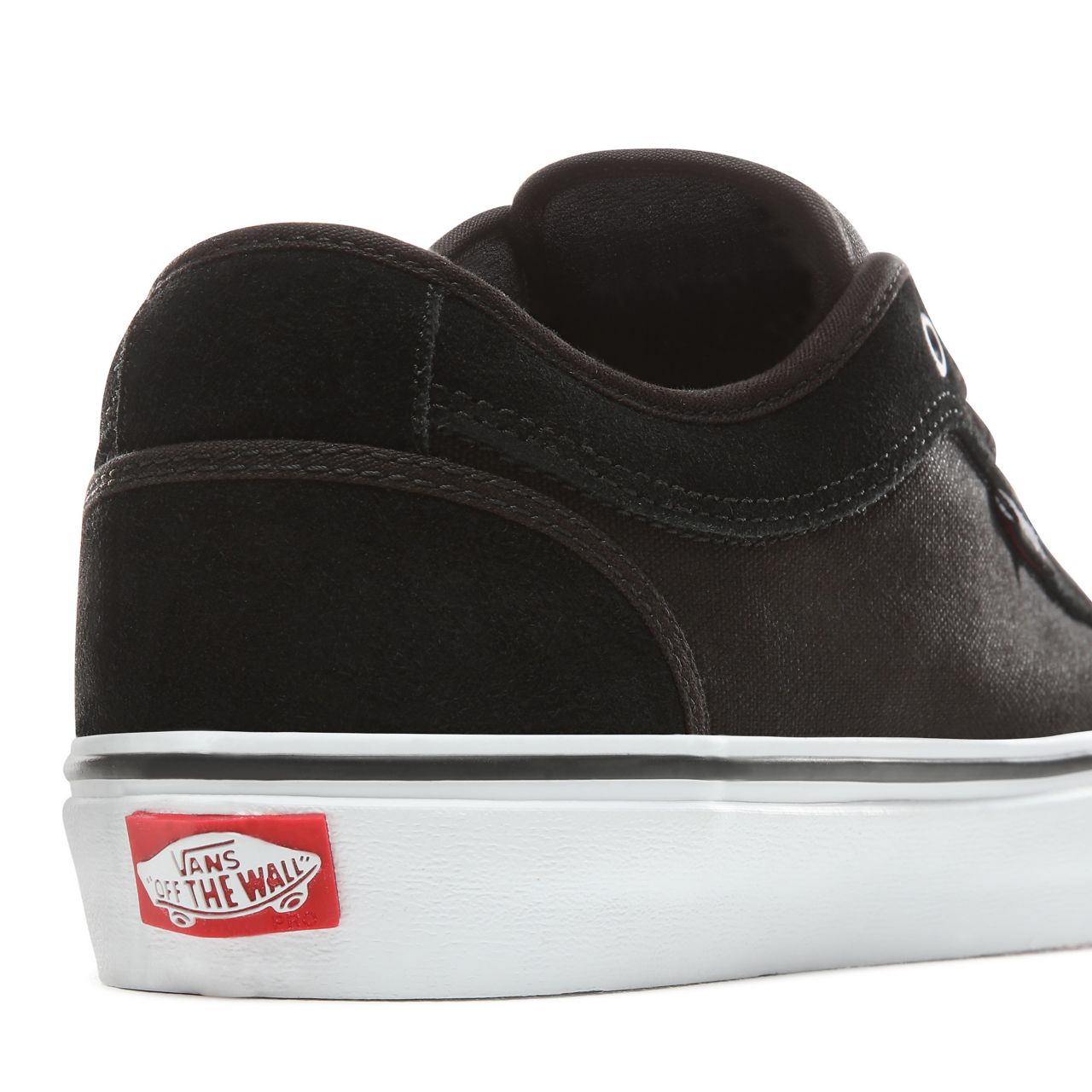 Vans Suede Chukka Low Classic Mens Womens - (Suede) Black/True White VN0A38CGAD3 Shoes