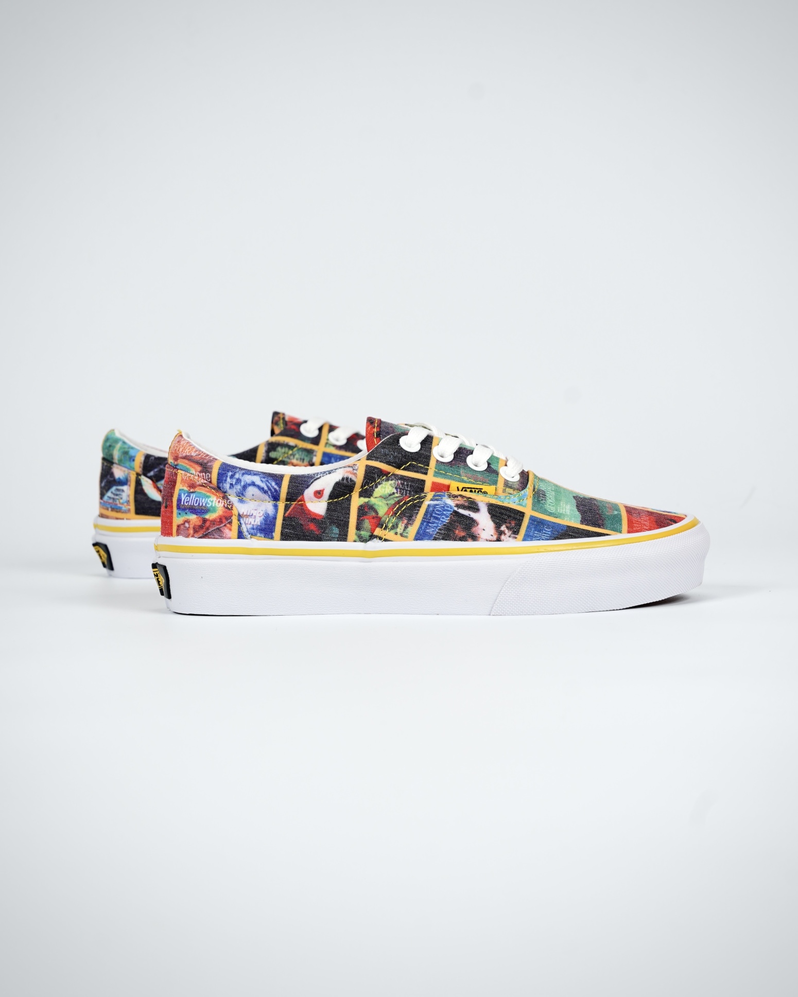 Vans x National Geographic Era Mens Womens - Multi/White-Yellow VN0A4U39WJZ Shoes