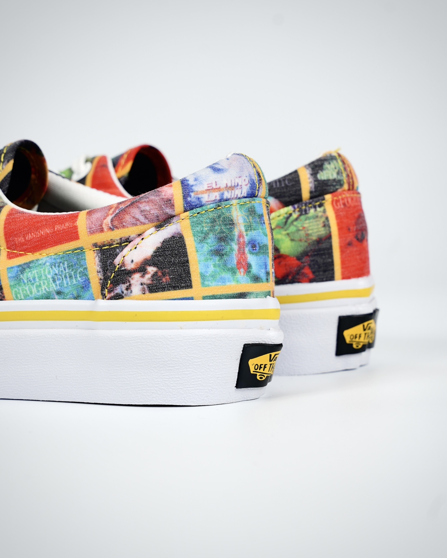 Vans x National Geographic Era Mens Womens - Multi/White-Yellow VN0A4U39WJZ Shoes