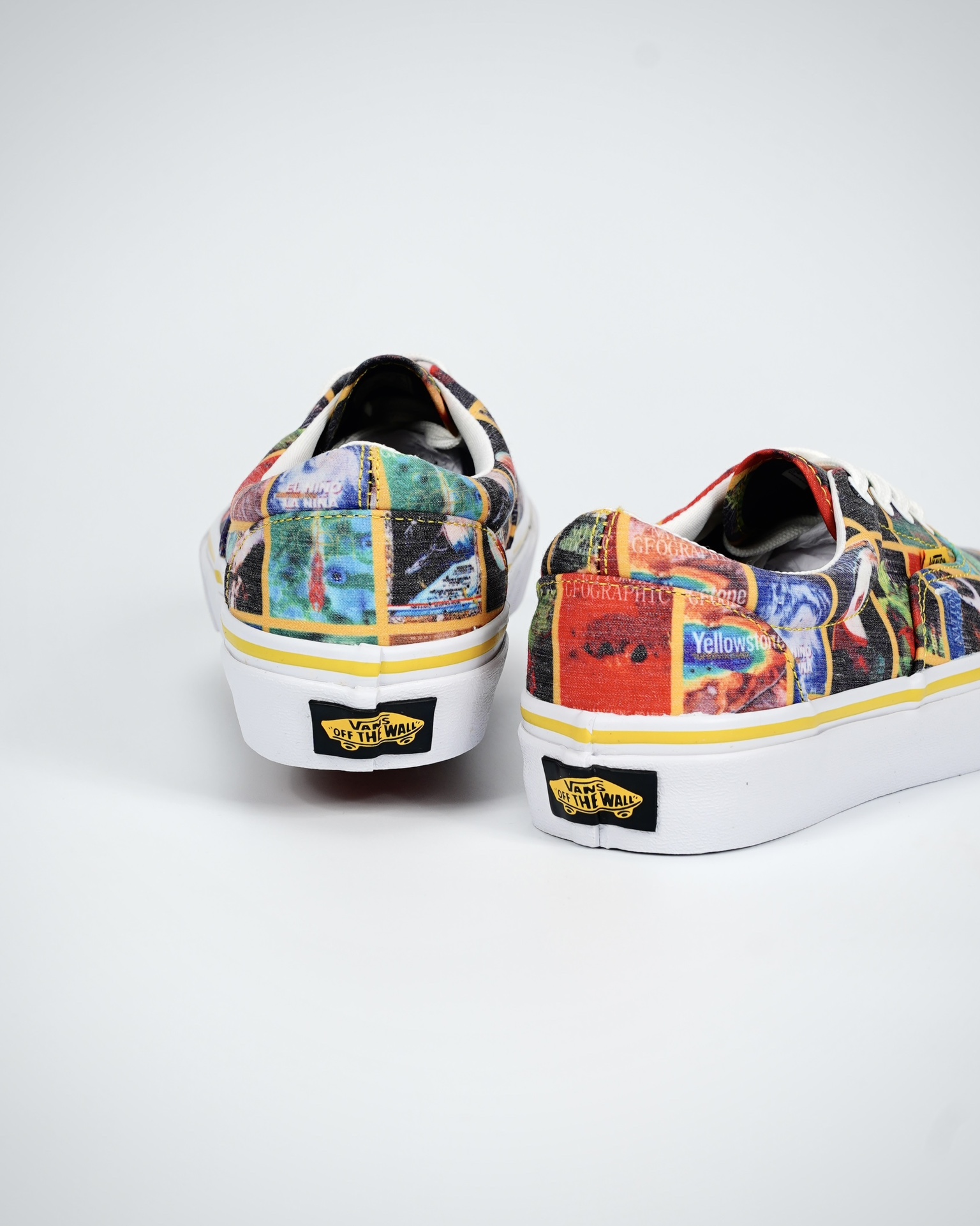 Vans x National Geographic Era Mens Womens - Multi/White-Yellow VN0A4U39WJZ Shoes