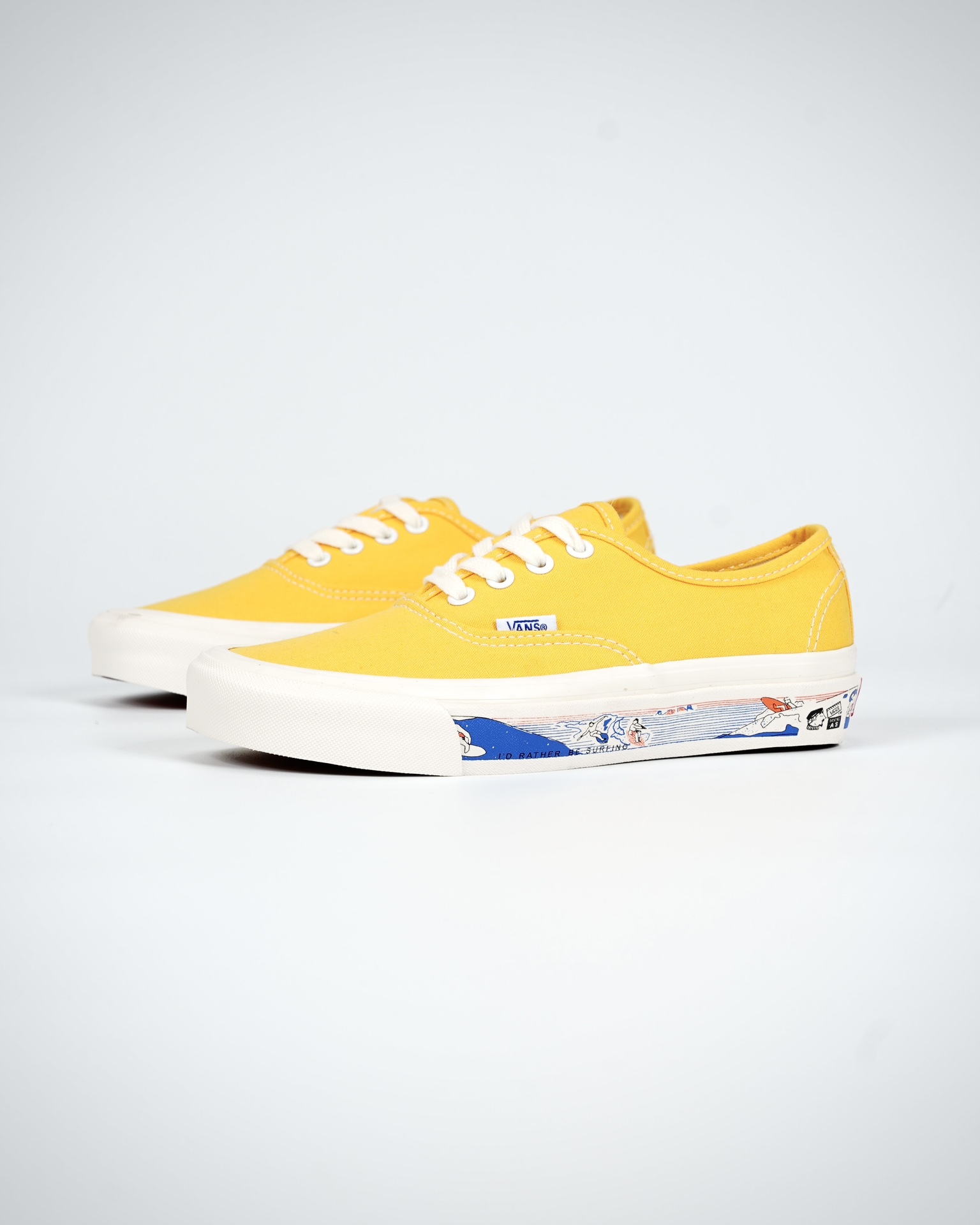 Authentic 44 DX Anaheim Factory Mens Womens - Yellow/Scene Aw VN0A54F241Q Shoes