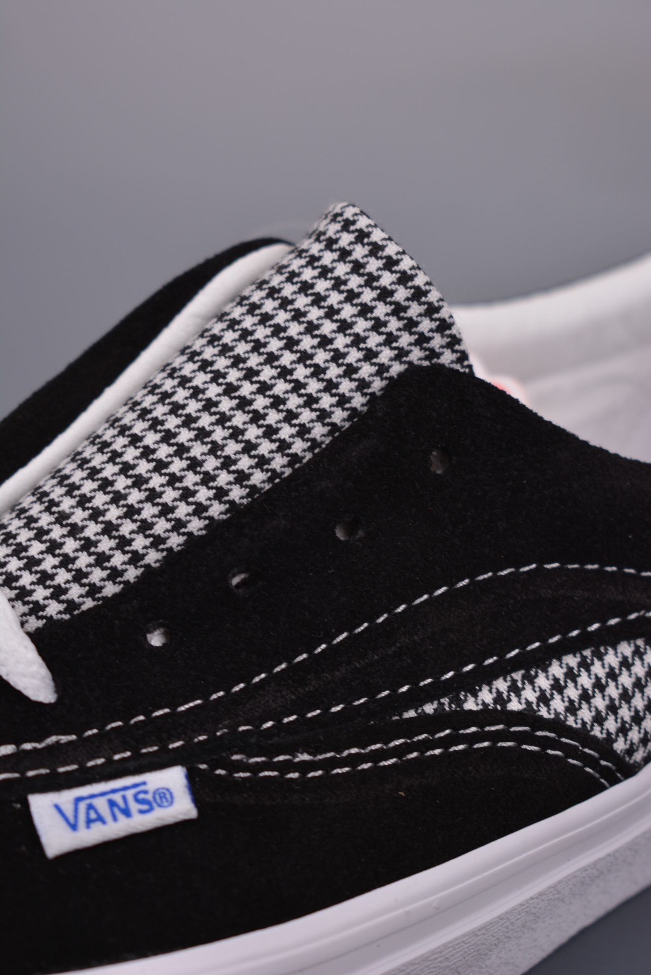 Vans Acer NI SP Houndstooth Mens Womens - Black/True White VN0A4UWY5Q5 Shoes