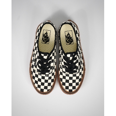 Vans Authentic Checkerboard Mens Womens - Black/White/Gum VN0004MKIBB Shoes