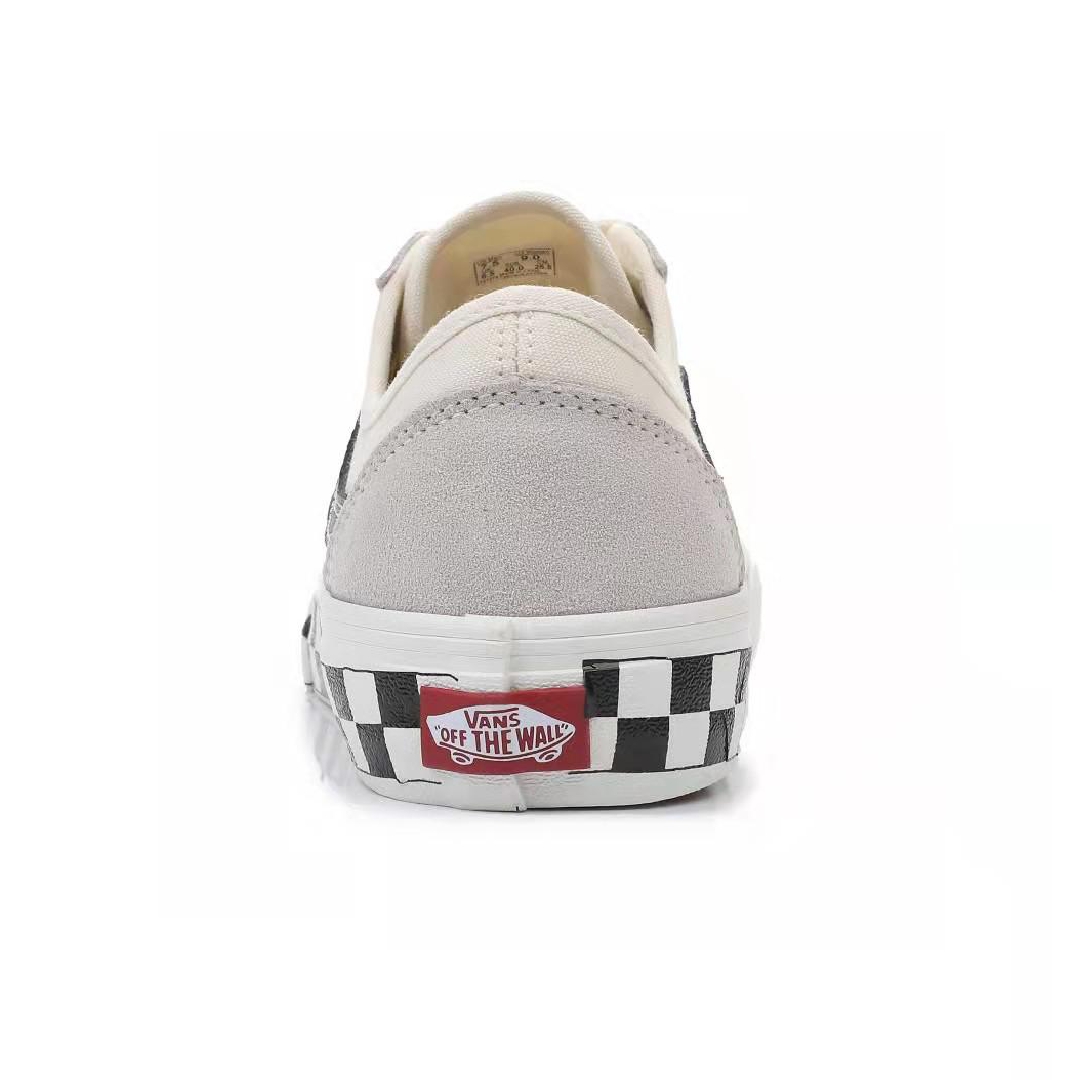 Vans Style 36 Decon Sf Checkerboard Mens Womens - Marshmallow/Off White VN0A3MVLRRK-1 Shoes