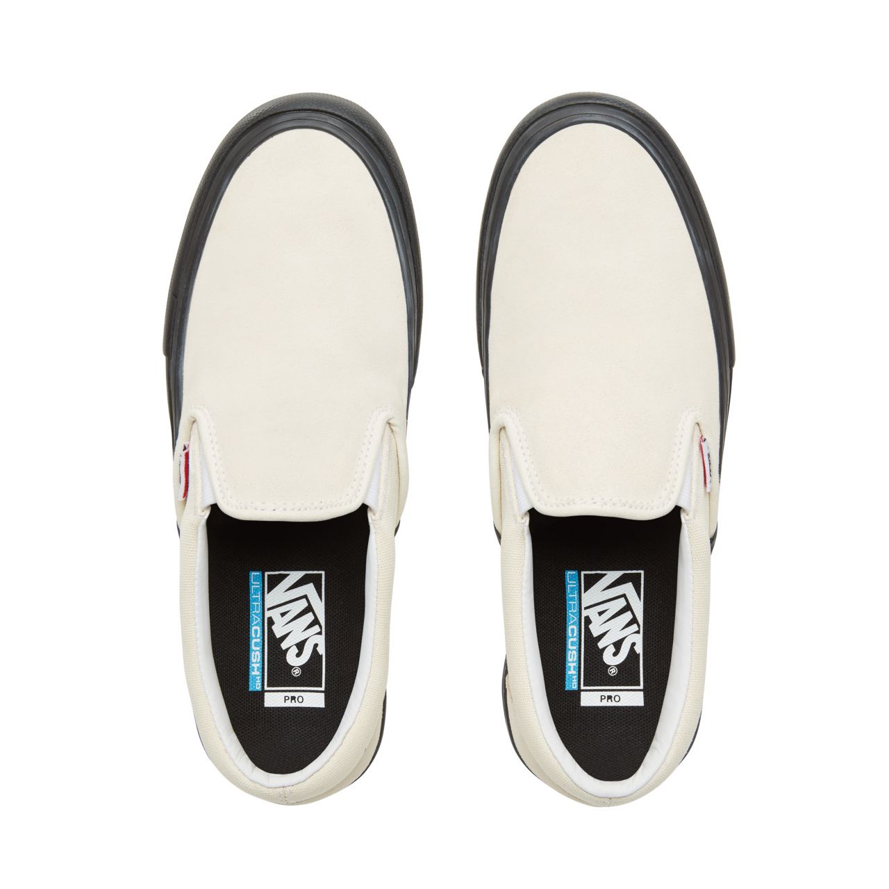 Vans Slip-On Pro Classic Mens Womens - Classic White/Black V0097MU20 Shoes